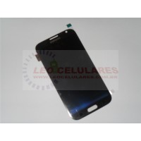 LCD COMPLETO SAMSUNG NOTE II N7100 CINZA ORIGINAL